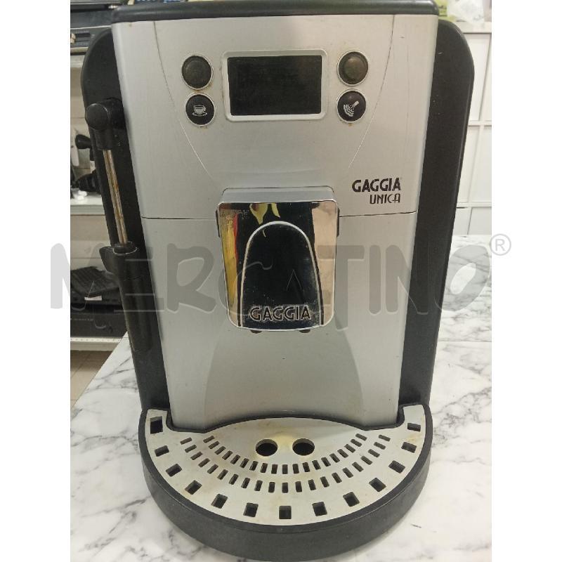 MACCHINA CAFFE' CON CHICCHI GAGGIA UNICA GRIGIA NERA | Mercatino dell'Usato Benevento 1