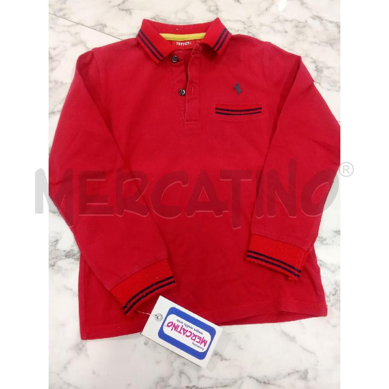 MAGLIA BAMBINO ROSSA POLO FERRARI | Mercatino dell'Usato Benevento 1