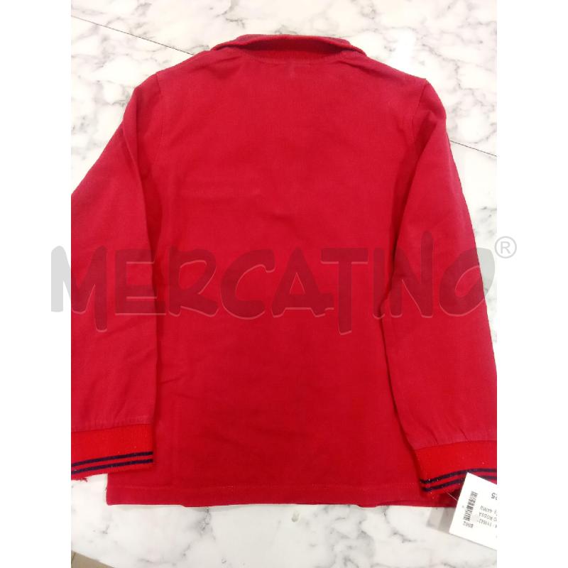 MAGLIA BAMBINO ROSSA POLO FERRARI | Mercatino dell'Usato Benevento 3