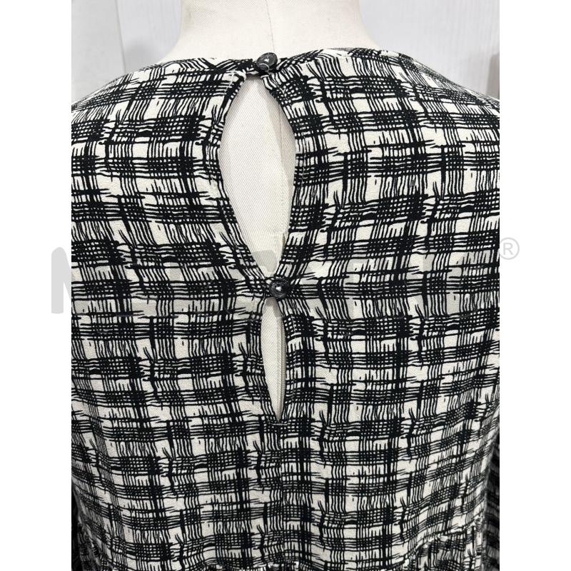 MAGLIA DONNA BIANCO NERO MAX&CO  | Mercatino dell'Usato Benevento 3