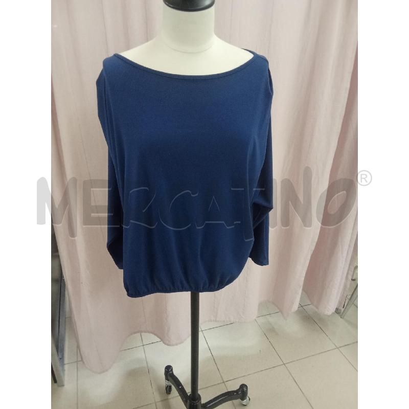 MAGLIA DONNA BLU CAMOMILLA MANICA 3/4 | Mercatino dell'Usato Benevento 1