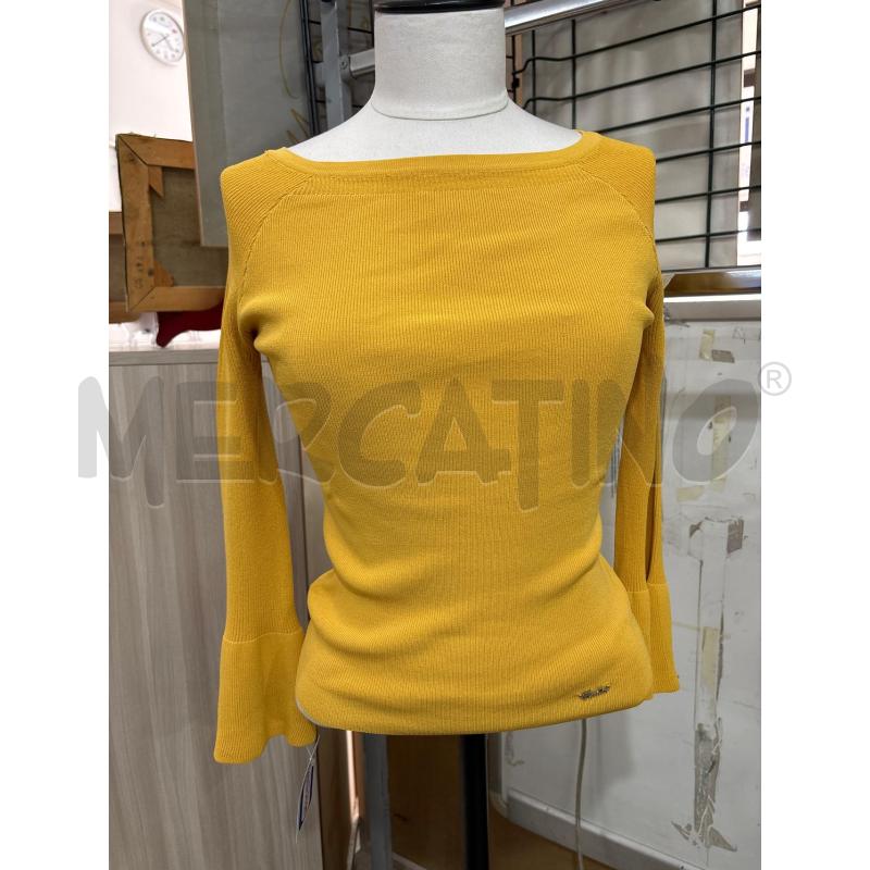 MAGLIA DONNA GIALLA KORALLINE | Mercatino dell'Usato Benevento 1