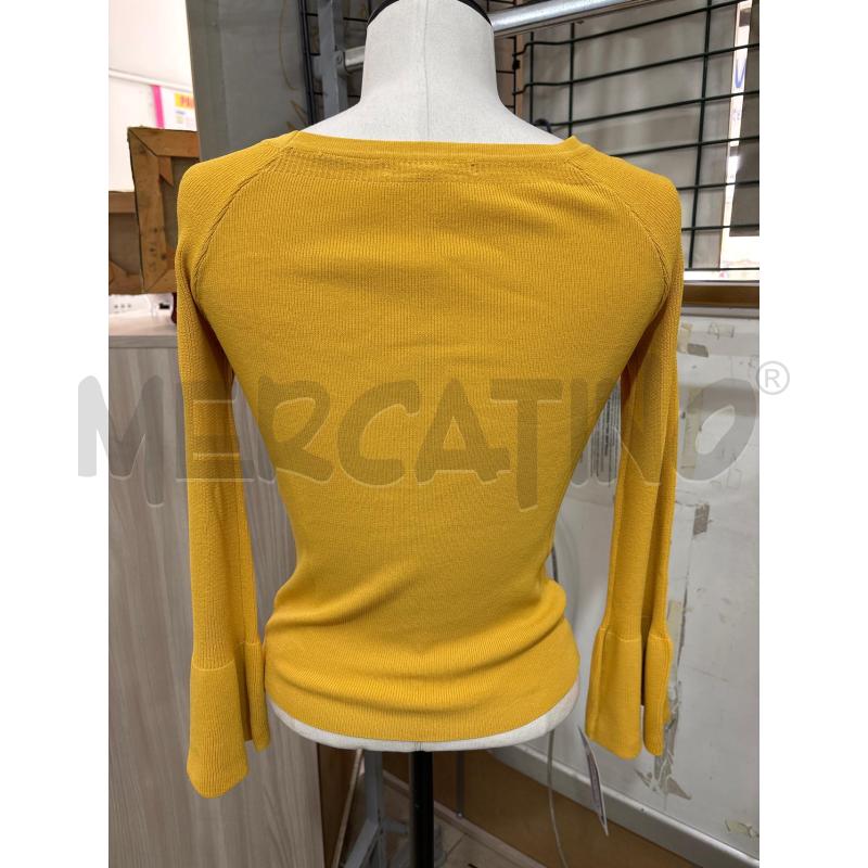 MAGLIA DONNA GIALLA KORALLINE | Mercatino dell'Usato Benevento 3