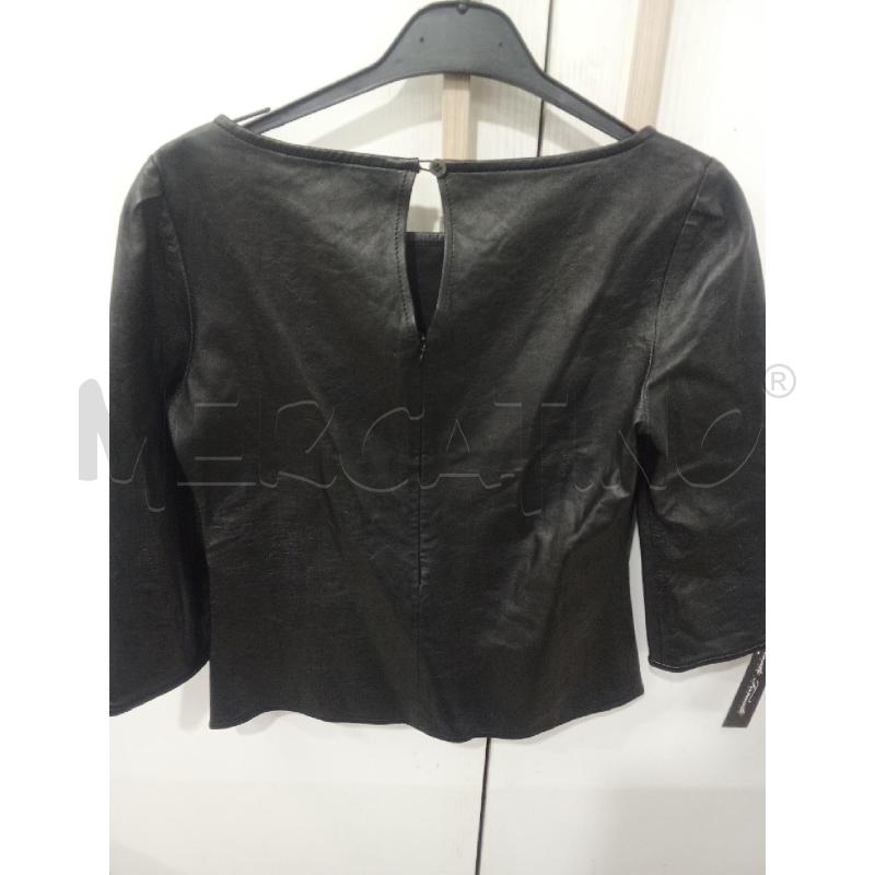 MAGLIA DONNA PATRIZIA PEPE NERA CON RICAMO  | Mercatino dell'Usato Benevento 3
