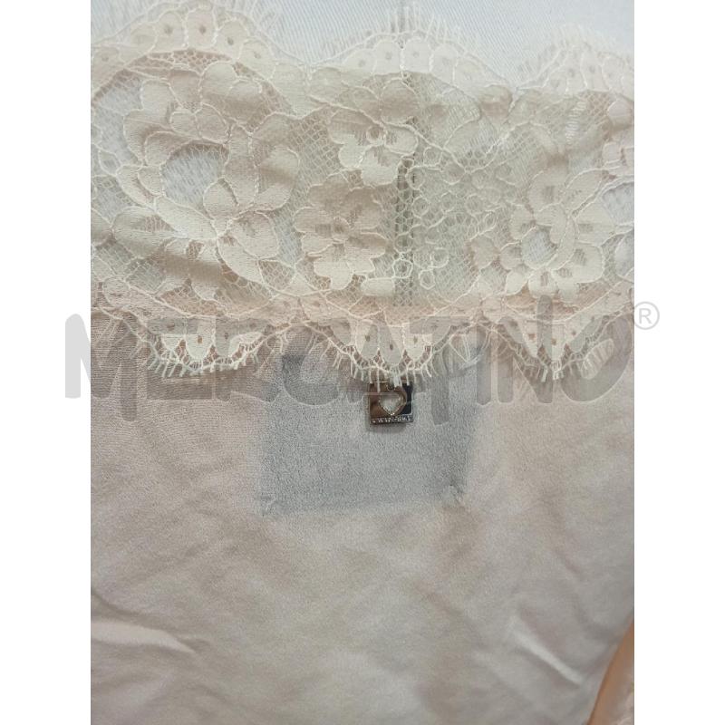 MAGLIA DONNA RSA SETA E PIZZO TWINSET | Mercatino dell'Usato Benevento 4