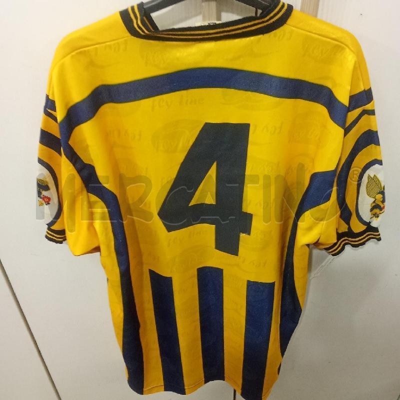 MAGLIA UOMO CALCIO GIALLA BLU FLY | Mercatino dell'Usato Benevento 2