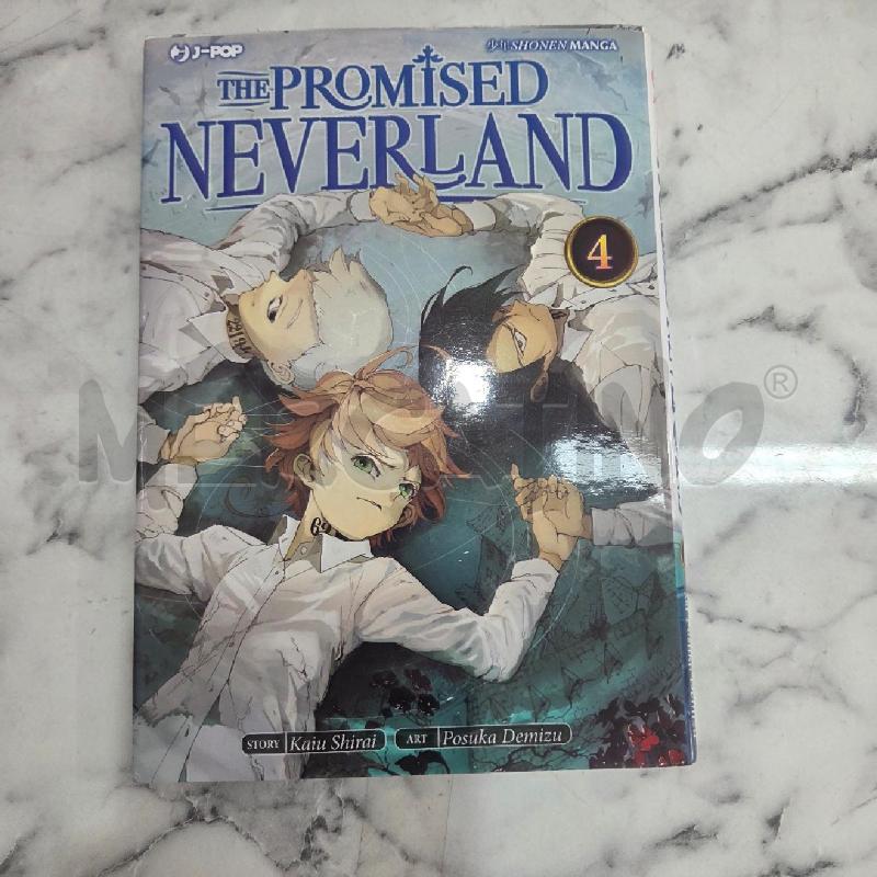 MANGA THE PROMISED NVERLAND 4 | Mercatino dell'Usato Benevento 1