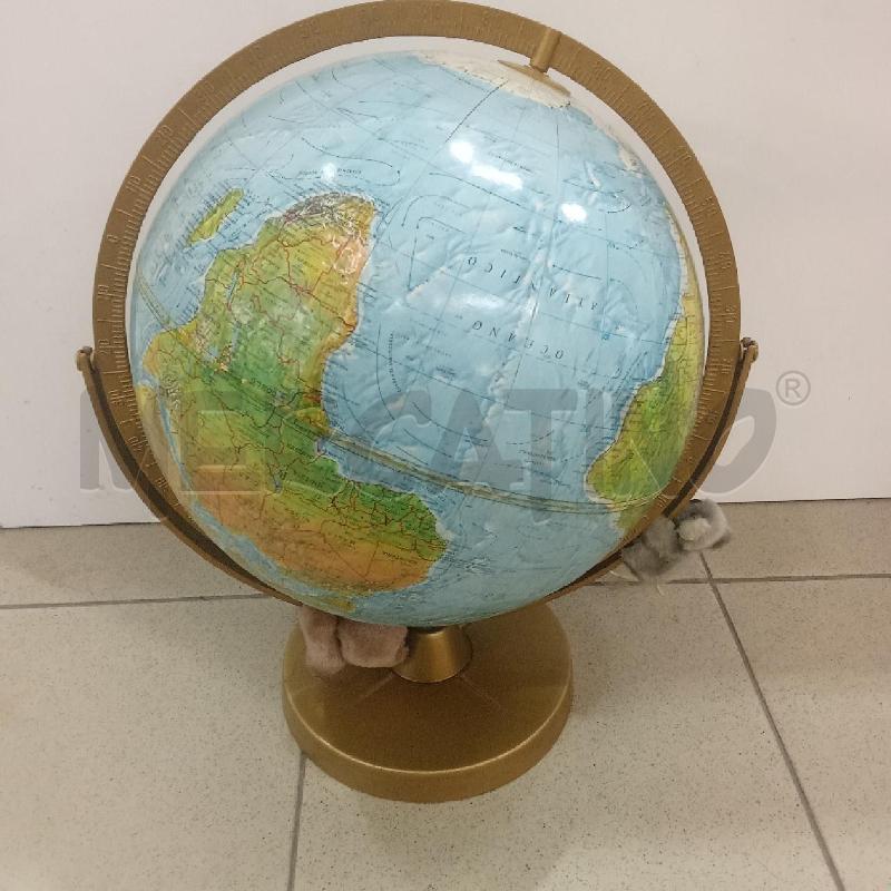 MAPPAMONDO BASE DORATA AZZURRO | Mercatino dell'Usato Benevento 5
