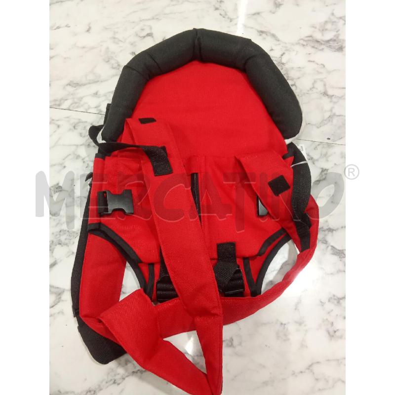 MARSUPIO BAMBINO ROSSO FERRARI | Mercatino dell'Usato Benevento 3