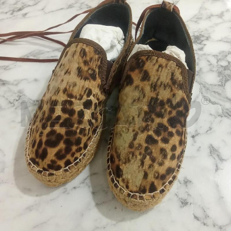MOCASSINI DONNA BEIGE ANIMALIER PARA PAGLIA RUCOLINE | Mercatino dell'Usato Benevento 1