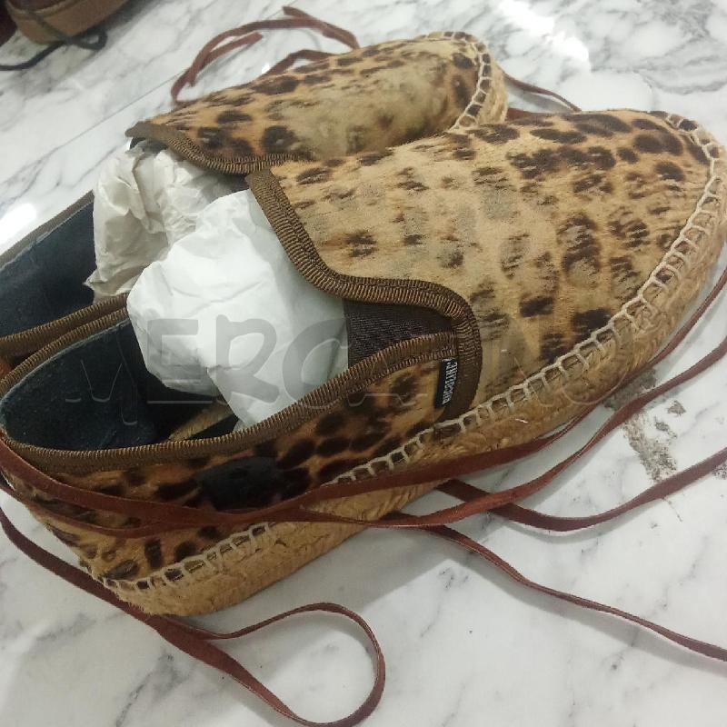 MOCASSINI DONNA BEIGE ANIMALIER PARA PAGLIA RUCOLINE | Mercatino dell'Usato Benevento 5