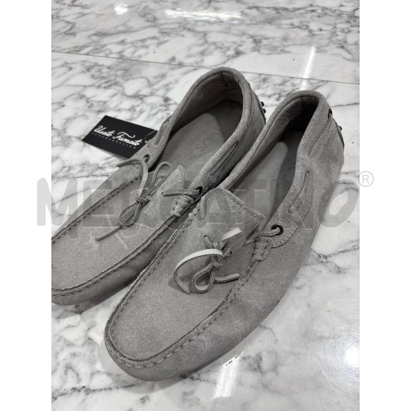 MOCASSINI UOMO TOD'S GRIGIO SCAMOSCIATO  | Mercatino dell'Usato Benevento 1