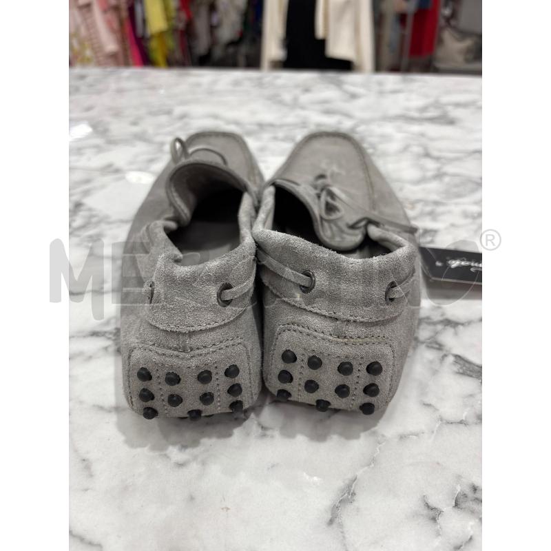 MOCASSINI UOMO TOD'S GRIGIO SCAMOSCIATO  | Mercatino dell'Usato Benevento 3