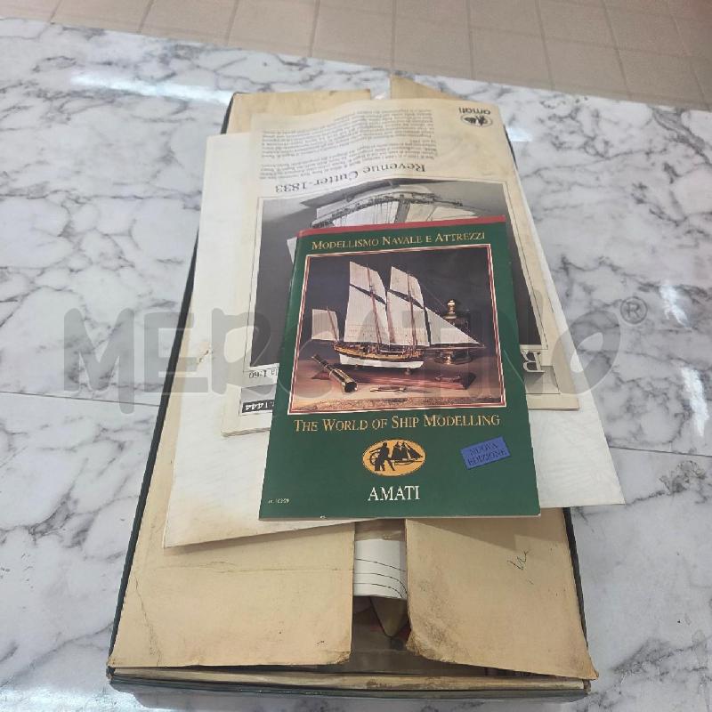 MODELLINO VINTAGE BARCA NAVALE DA CONTROLLARE | Mercatino dell'Usato Benevento 1