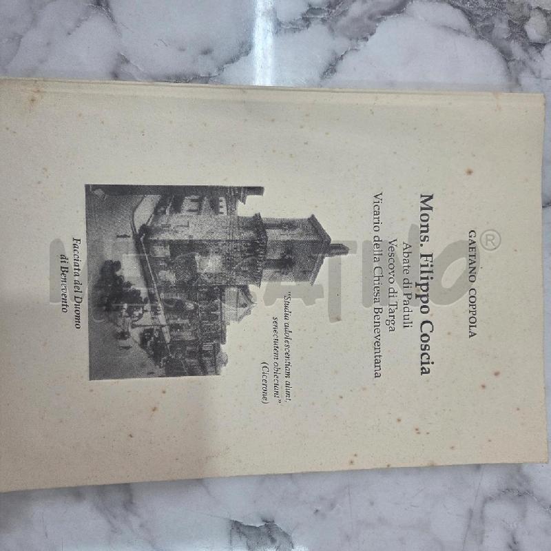 MONS FILIPPO COSCIA  | Mercatino dell'Usato Benevento 1
