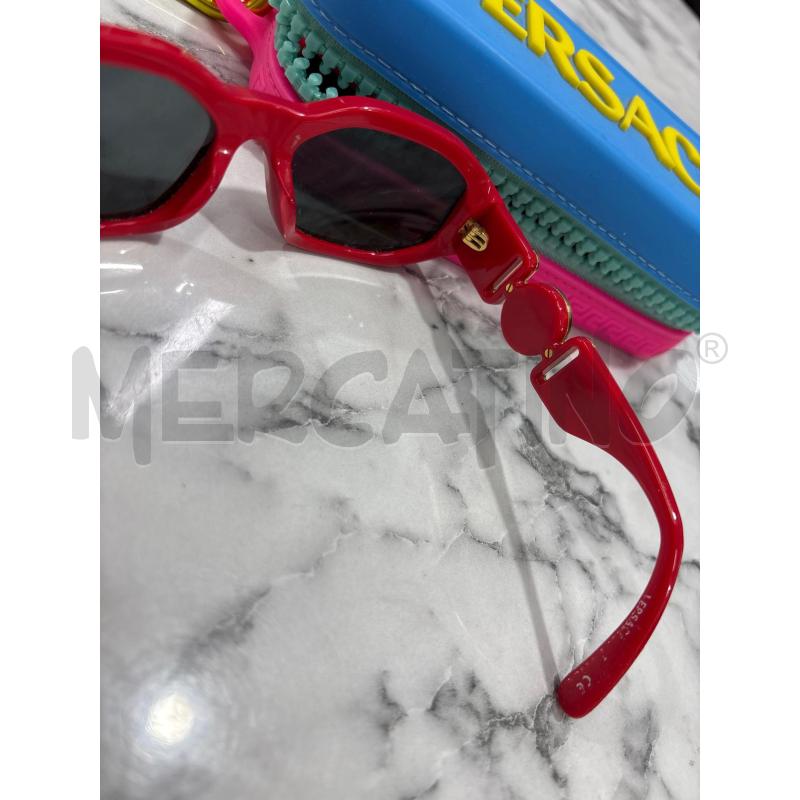 OCCHIALI BAMBINO VERSACE ROSSO DIFETTO STECCHE | Mercatino dell'Usato Benevento 4