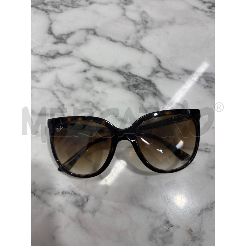 OCCHIALI DONNA DA SOLE RAYBAN RB4126 CATS 1000 MARRONE | Mercatino dell'Usato Benevento 1
