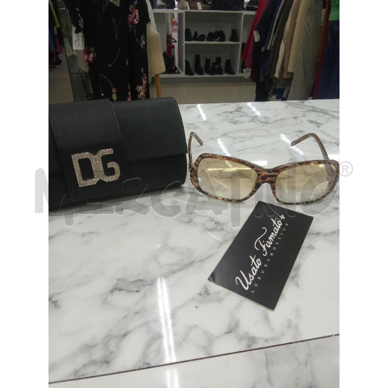 OCCHIALI DONNA D&G MARRONE A MACCHIE | Mercatino dell'Usato Benevento 1