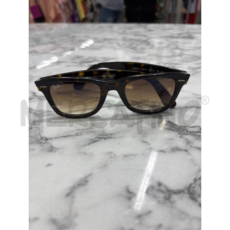 OCCHIALI DONNA RAYBAN MARRONE EFFETTO FUMO | Mercatino dell'Usato Benevento 1