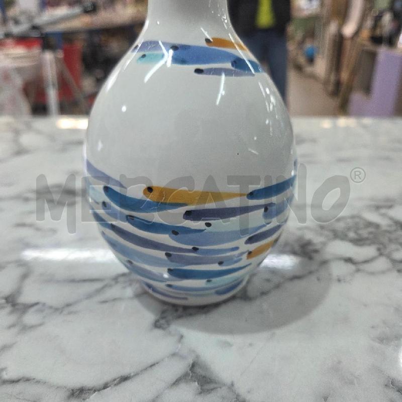 OLIERA TERRACOTTA BIANCA PESCIOLINI BLU VERDI MARRONI | Mercatino dell'Usato Benevento 3