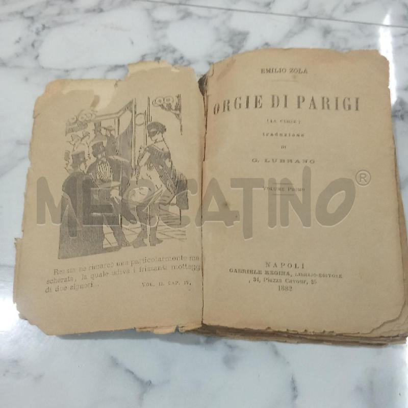 ORGIE DI PARIGI 1882 | Mercatino dell'Usato Benevento 4