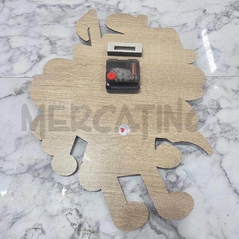 OROLOGIO DA MURO LEGNO NOTE MUSICALI | Mercatino dell'Usato Benevento 3