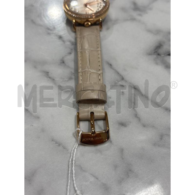 OROLOGIO DA POLSO BEIGE CAPRI WATCH  | Mercatino dell'Usato Benevento 2