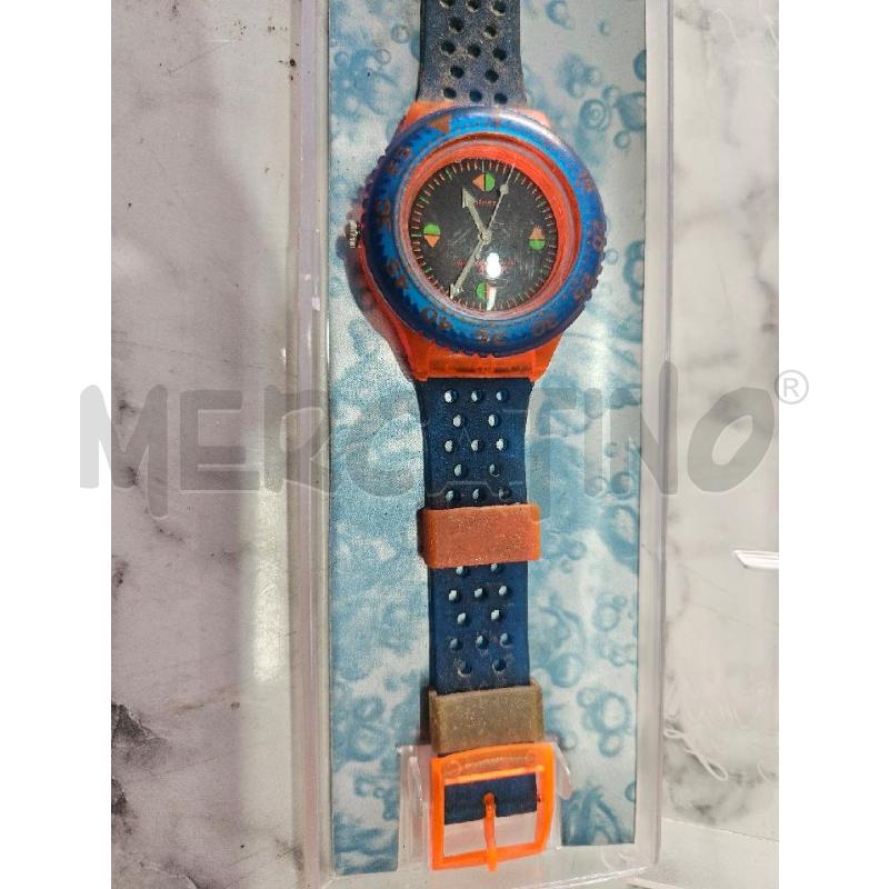 OROLOGIO DA POLSO BLU ARANCIO WATCH | Mercatino dell'Usato Benevento 3
