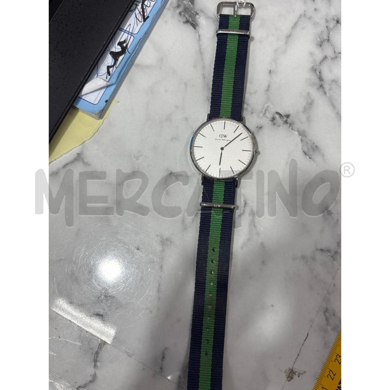 OROLOGIO DA POLSO BLU E VERDE DANIEL WELLINGTON  | Mercatino dell'Usato Benevento 1