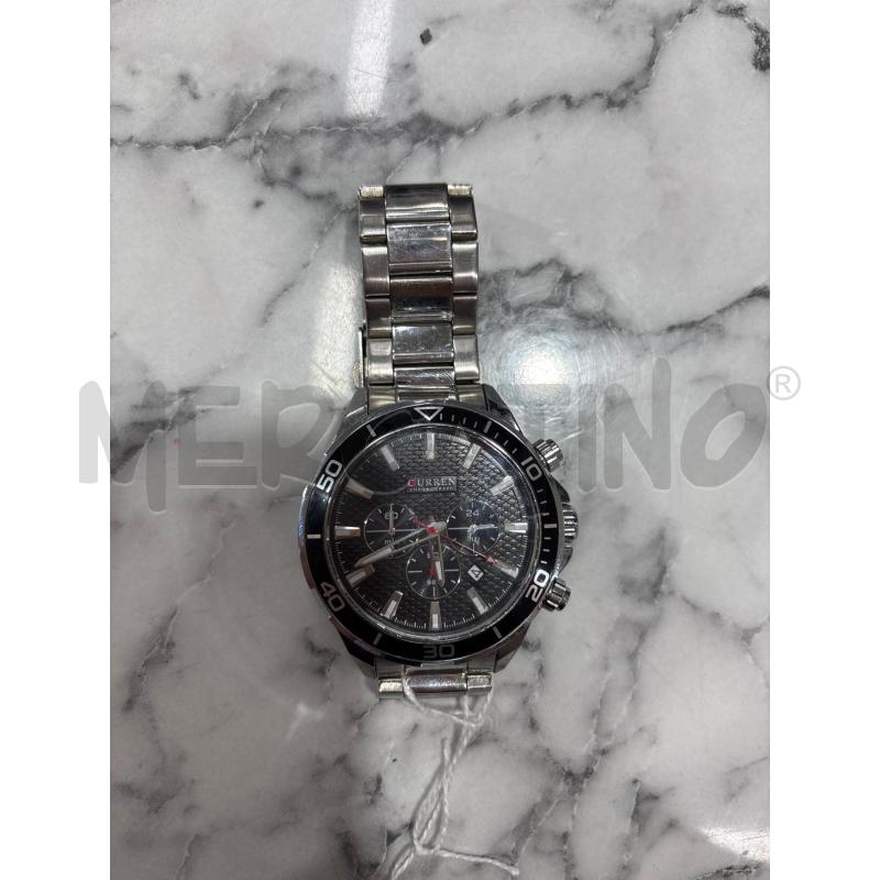 OROLOGIO DA POLSO CURREN CONTORNO NERO  | Mercatino dell'Usato Benevento 1