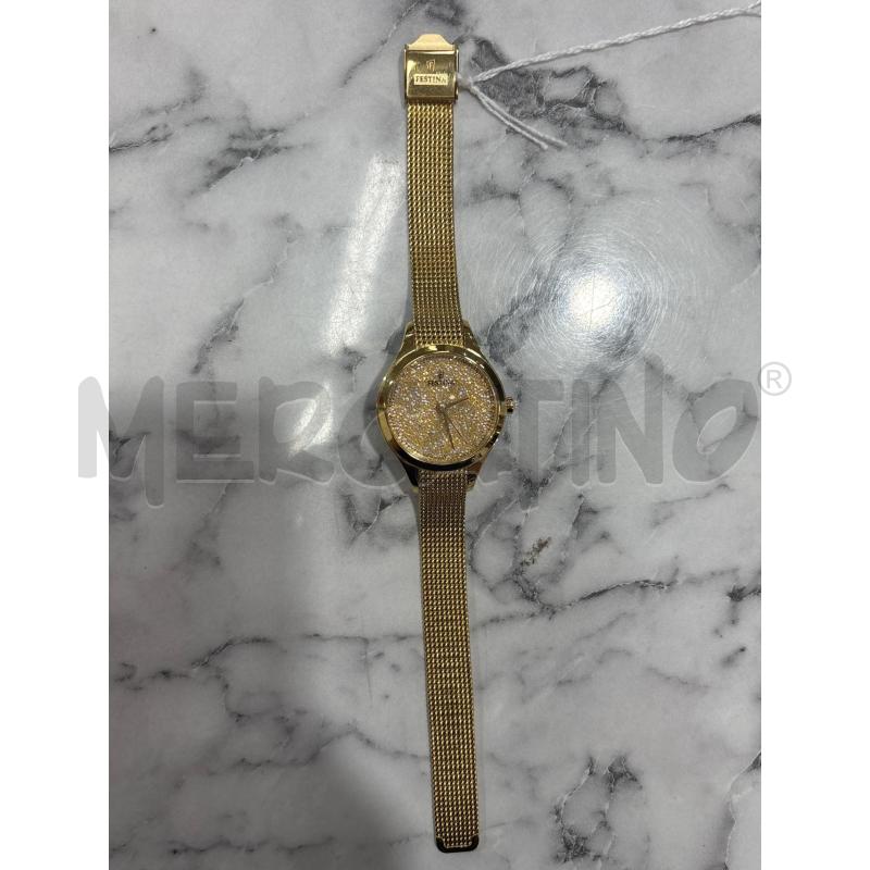 OROLOGIO DA POLSO FESTINA DORATO LAMINATO | Mercatino dell'Usato Benevento 1