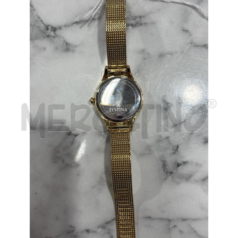 OROLOGIO DA POLSO FESTINA DORATO LAMINATO | Mercatino dell'Usato Benevento 3