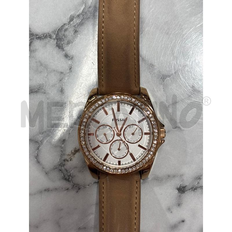 OROLOGIO DA POLSO FOSSIL MARRONE CON STRASS | Mercatino dell'Usato Benevento 3