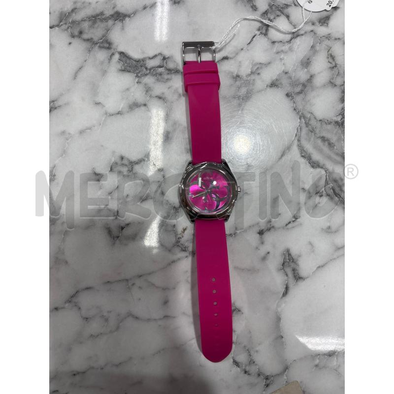 OROLOGIO DA POLSO FUCSIA GUESS CINTURINO GOMMA | Mercatino dell'Usato Benevento 1