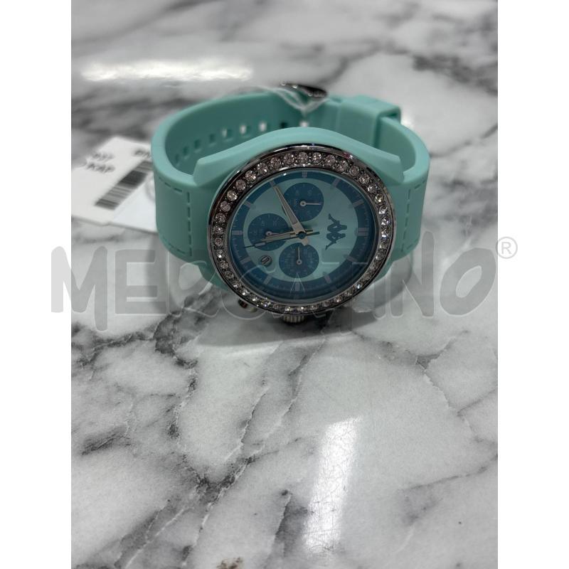 OROLOGIO DA POLSO KAPPA TURCHESE CON STRASS | Mercatino dell'Usato Benevento 3