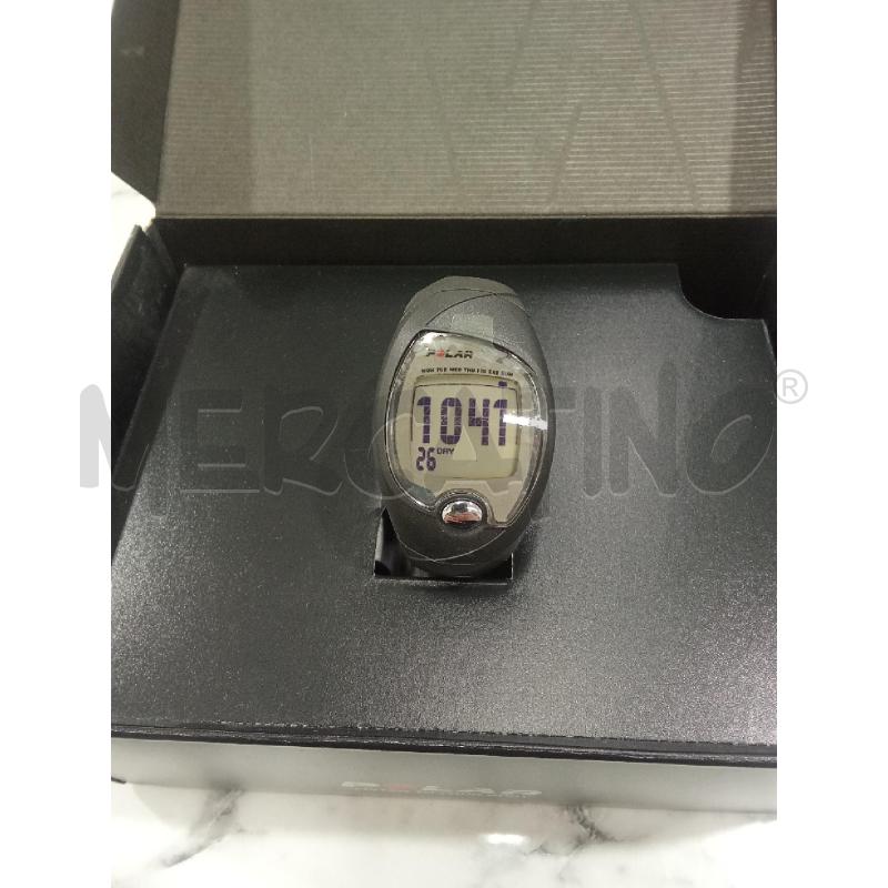 OROLOGIO DA POLSO NERO GOMMA DIGITALE POLAR | Mercatino dell'Usato Benevento 1