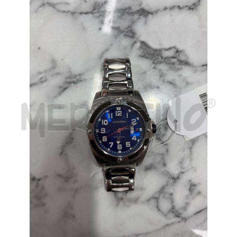 OROLOGIO DA POLSO QUADRANTE BLU CHRONOTECH  | Mercatino dell'Usato Benevento 1
