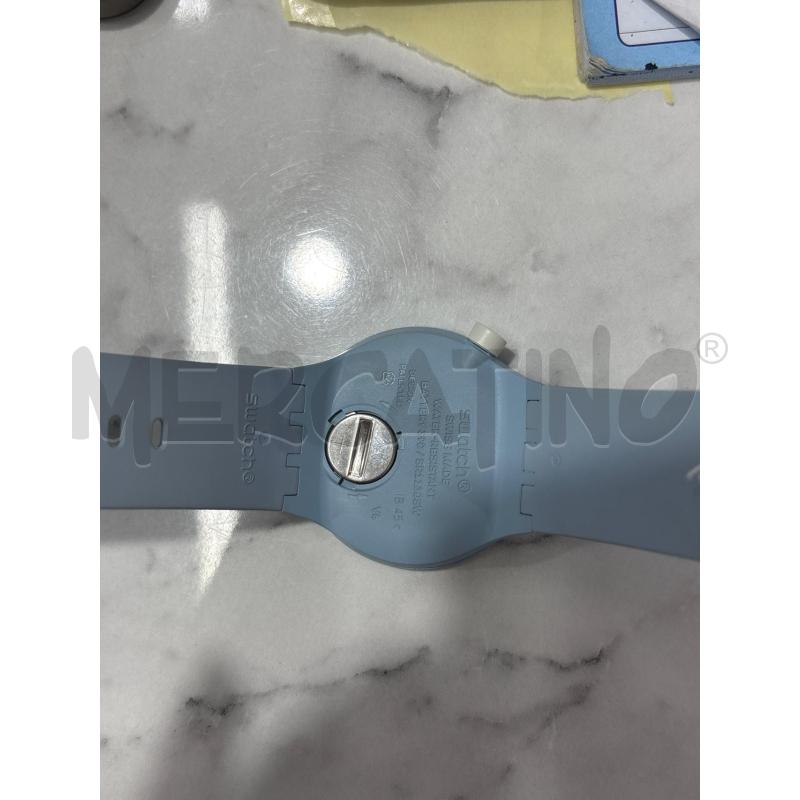OROLOGIO DA POLSO SWATCH AZZURRO  | Mercatino dell'Usato Benevento 4