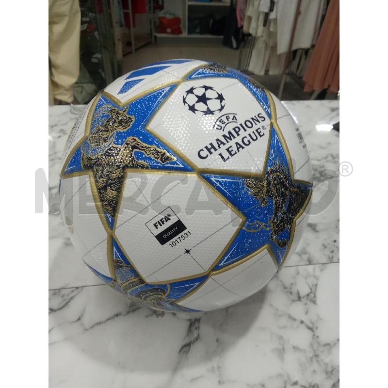 PALLONE BIANCO STELLE BLU CHAMPIONS LEAGUE FIFA QUALITY | Mercatino dell'Usato Benevento 2