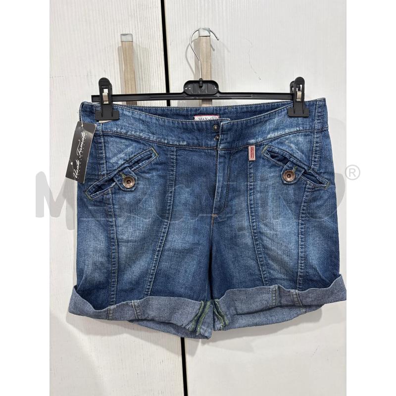 PANTALONCINO DONNA JEANS MAX&CO CON RISVOLTO | Mercatino dell'Usato Benevento 1