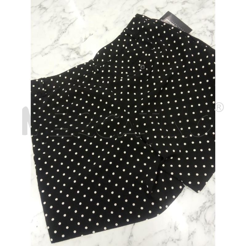 PANTALONCINO DONNA NERO POIS BIANCHI LAUREN RALPHA LAUREN | Mercatino dell'Usato Benevento 3