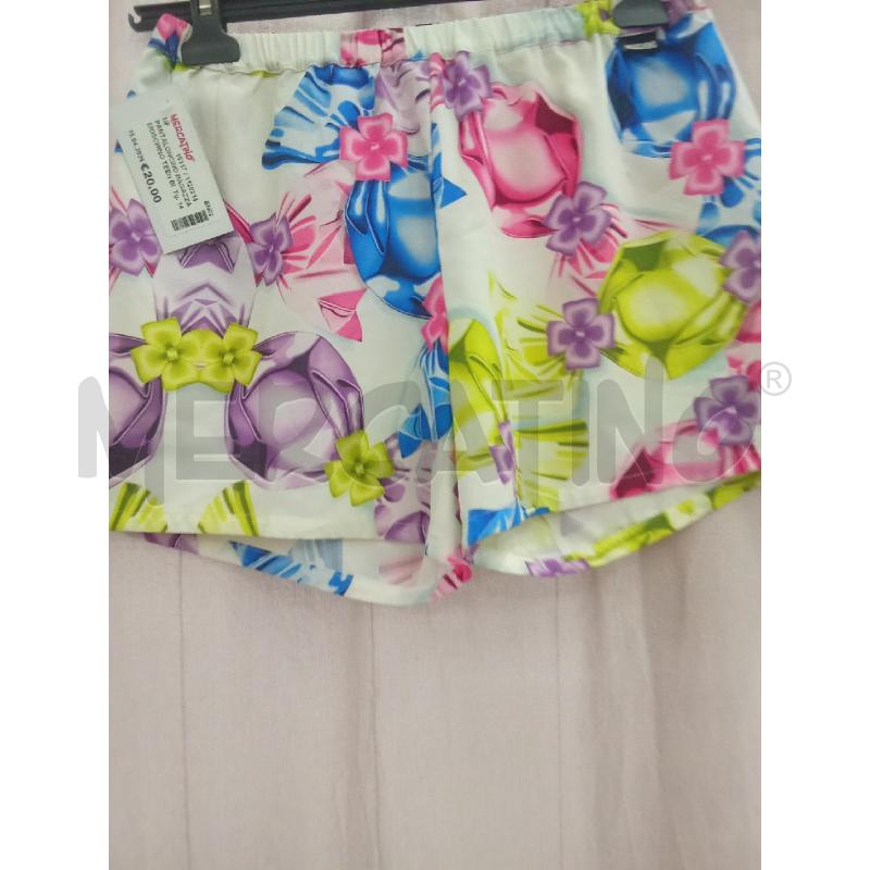 PANTALONCINO RAGAZZA MOSCHINO TEEN BIANCO FANTASIA COLORI  | Mercatino dell'Usato Benevento 1