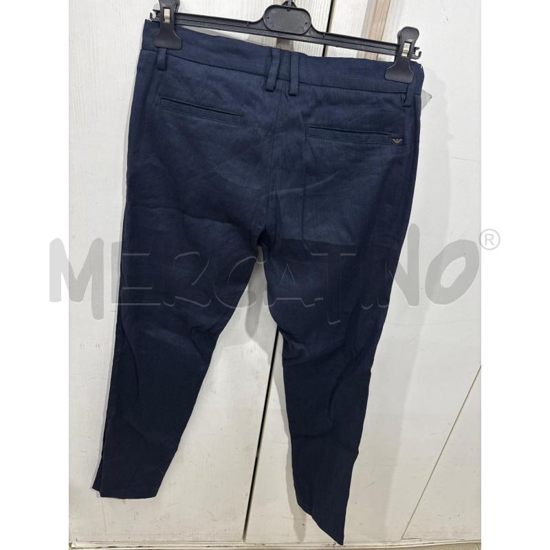 PANTALONE BAMBINO 60%LINO BLU EMPORIO ARMANI | Mercatino dell'Usato Benevento 3