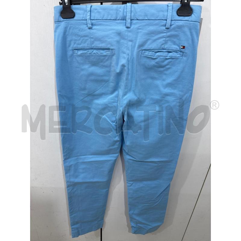 PANTALONE DONNA AZZURRO TOMMY HILFIGER  | Mercatino dell'Usato Benevento 3