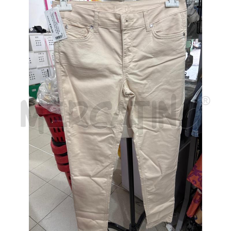 PANTALONE DONNA BEIGE LIUJO BOTTONI GRIGI | Mercatino dell'Usato Benevento 1