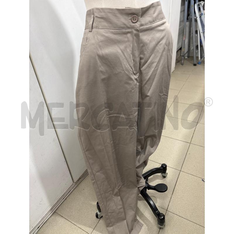 PANTALONE DONNA BEIGE MARA DESIDERI | Mercatino dell'Usato Benevento 1