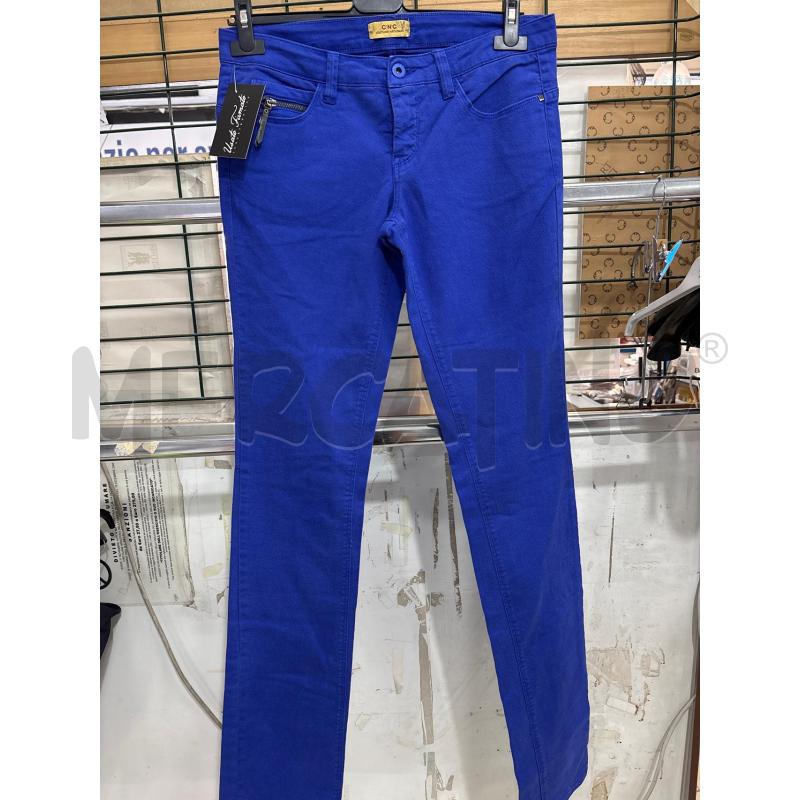 PANTALONE DONNA BLU VIOLETTO COSTUME NATIONAL | Mercatino dell'Usato Benevento 1