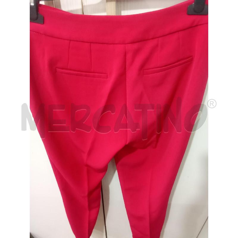 PANTALONE DONNA FUCSIA CON PIEGA CAMOMILLA | Mercatino dell'Usato Benevento 3