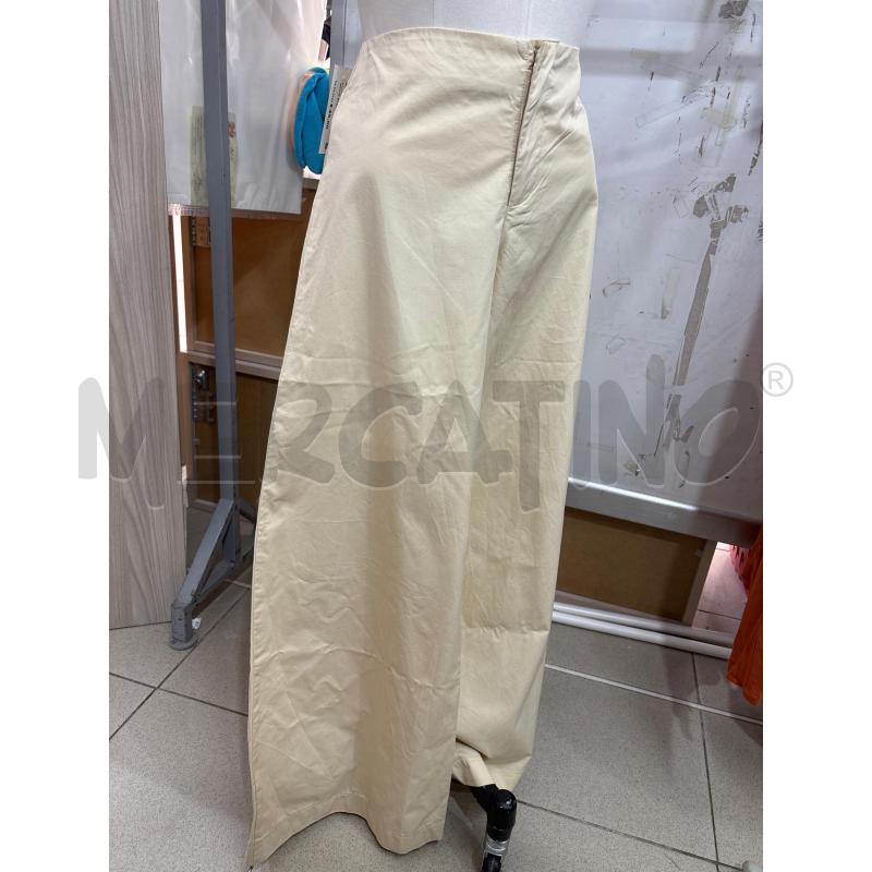 PANTALONE DONNA LARGO BEIGE ELEH | Mercatino dell'Usato Benevento 1