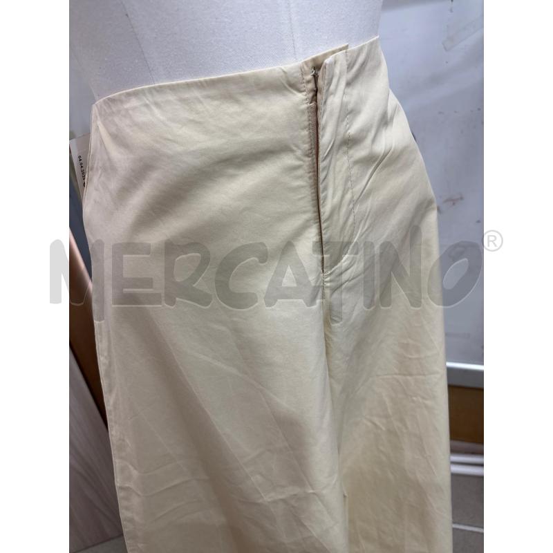 PANTALONE DONNA LARGO BEIGE ELEH | Mercatino dell'Usato Benevento 2